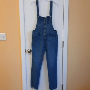 COPY - Wax Jean Denim Bib Overalls  Womens Size L